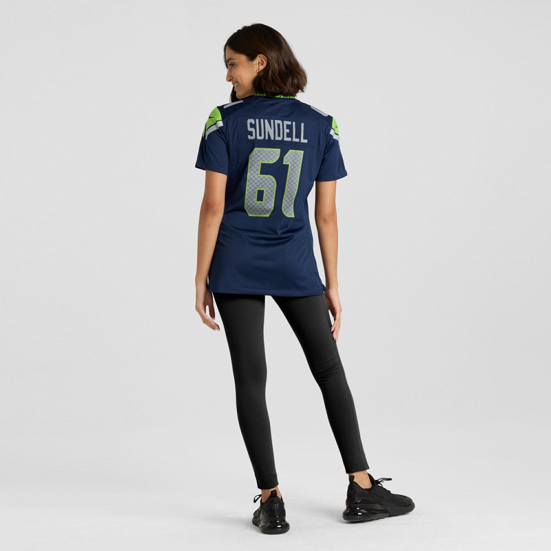 Seattle Seahawks Jalen Sundell  Women's Team Game Jersey | NFL US