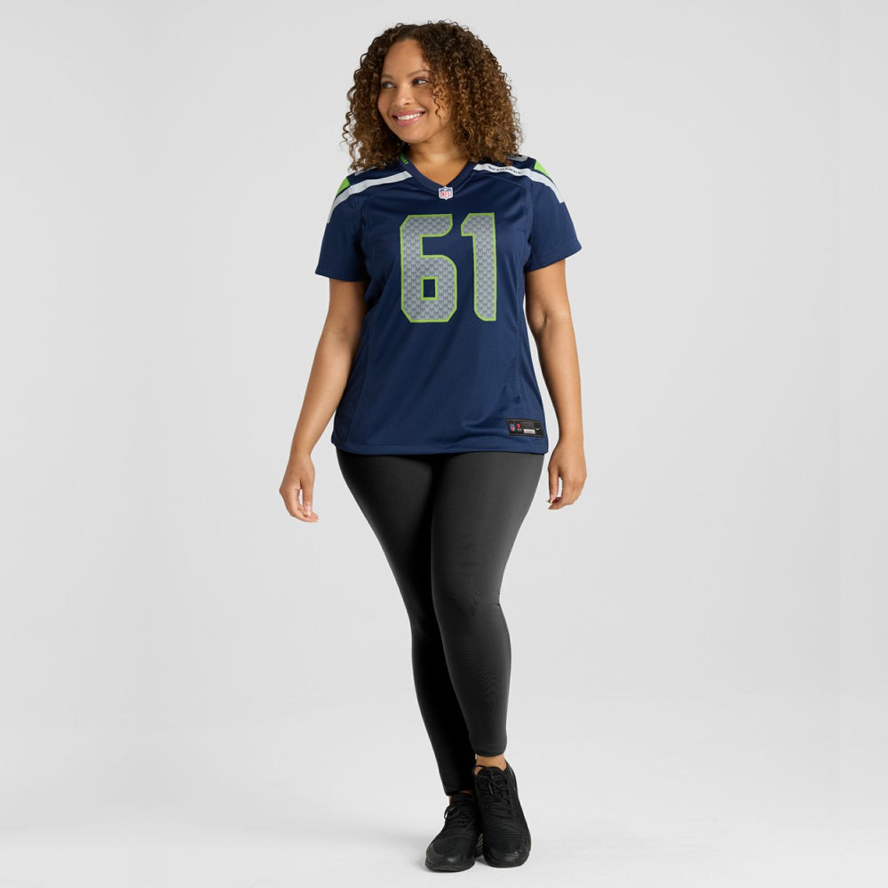 Seattle Seahawks Jalen Sundell  Women's Team Game Jersey | NFL US