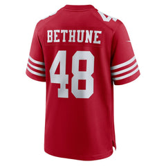 San Francisco 49ers Tatum Bethune  Game Jersey | NFL Sale
