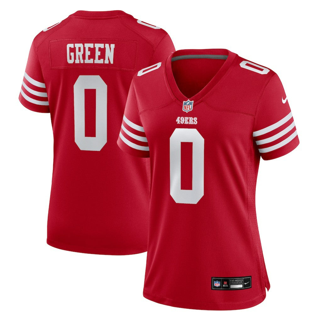 San Francisco 49ers Renardo Green  Women's Team Game Jersey | NFL Near me