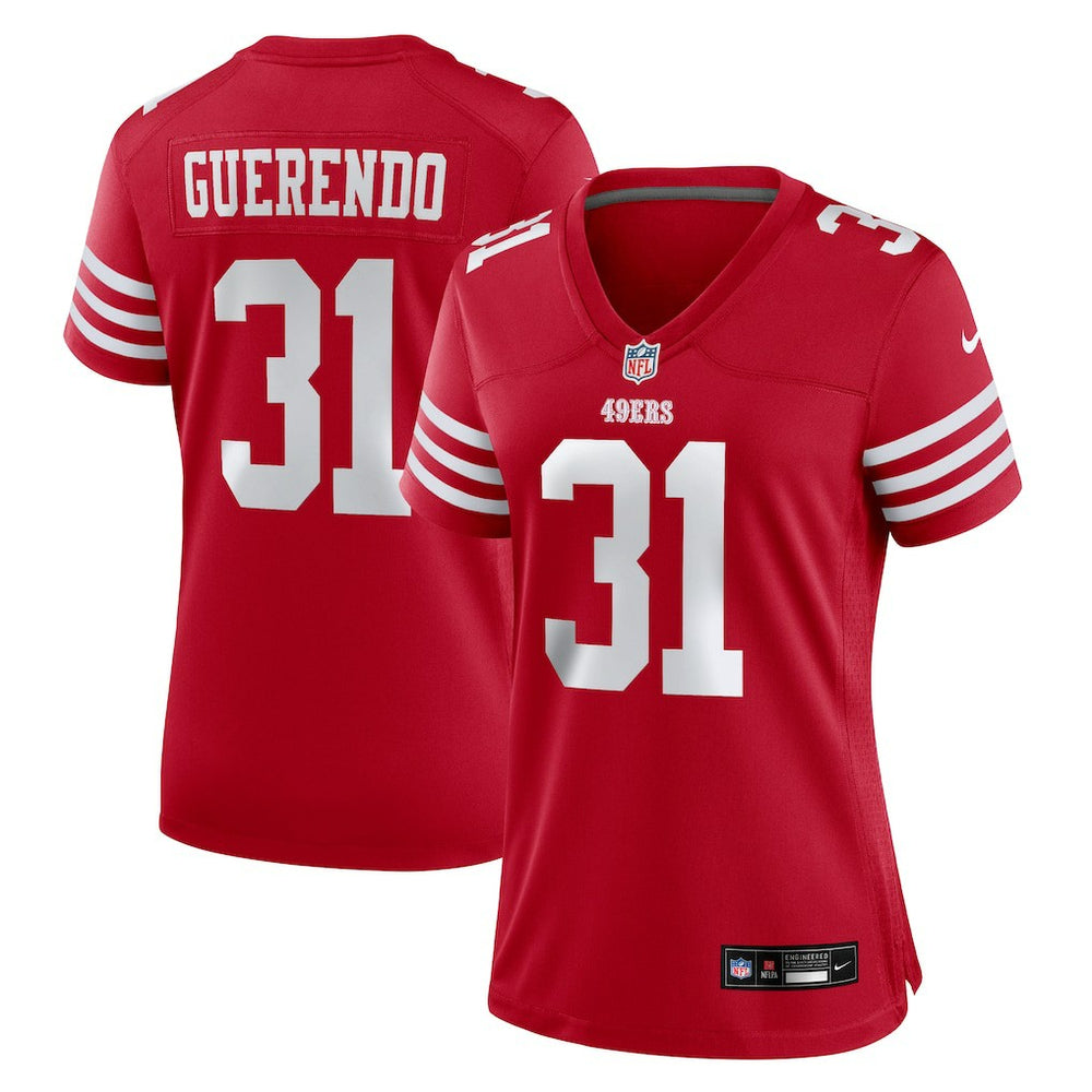 San Francisco 49ers Isaac Guerendo  Women's Team Game Jersey | NFL US