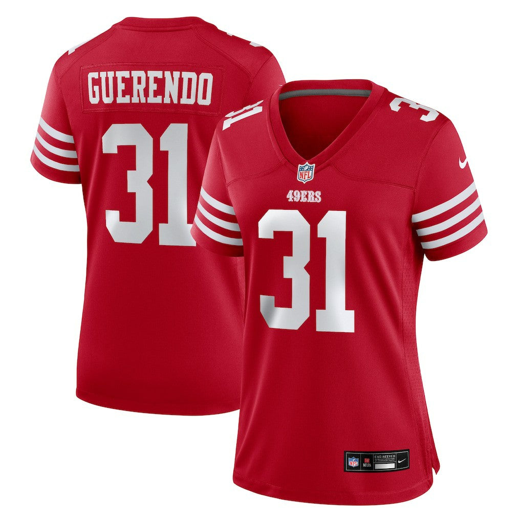 San Francisco 49ers Isaac Guerendo  Women's Team Game Jersey | NFL US