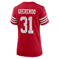 San Francisco 49ers Isaac Guerendo  Women's Team Game Jersey | NFL US