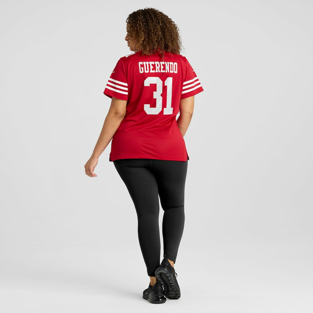 San Francisco 49ers Isaac Guerendo  Women's Team Game Jersey | NFL US