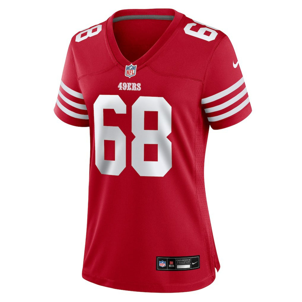 San Francisco 49ers Colton McKivitz  Women's Team Game Jersey | NFL New