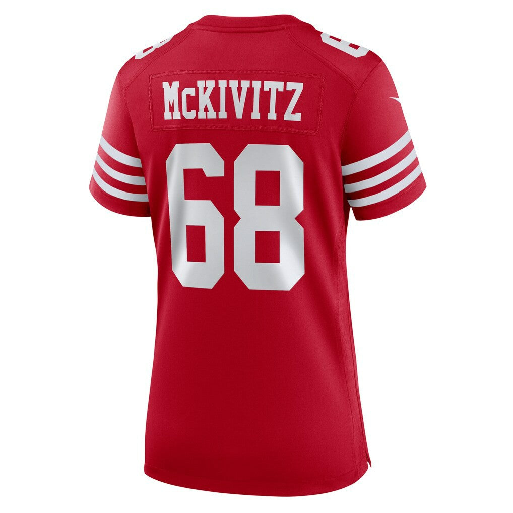 San Francisco 49ers Colton McKivitz  Women's Team Game Jersey | NFL New