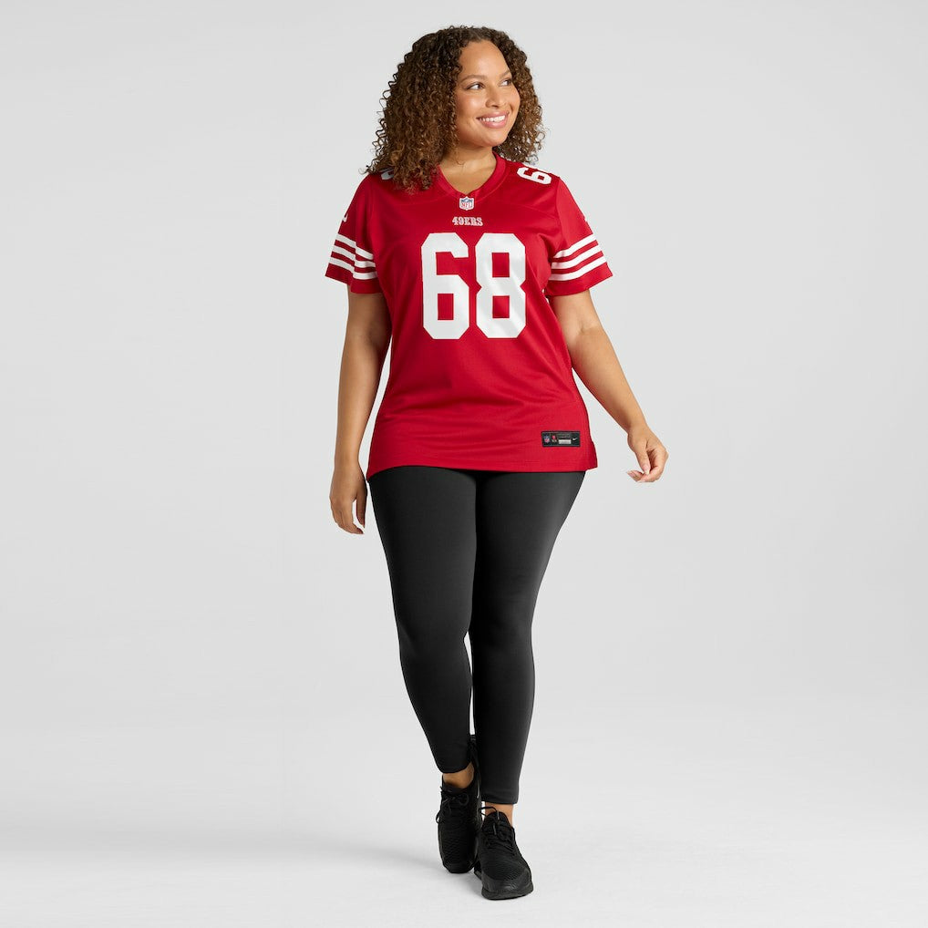 San Francisco 49ers Colton McKivitz  Women's Team Game Jersey | NFL New