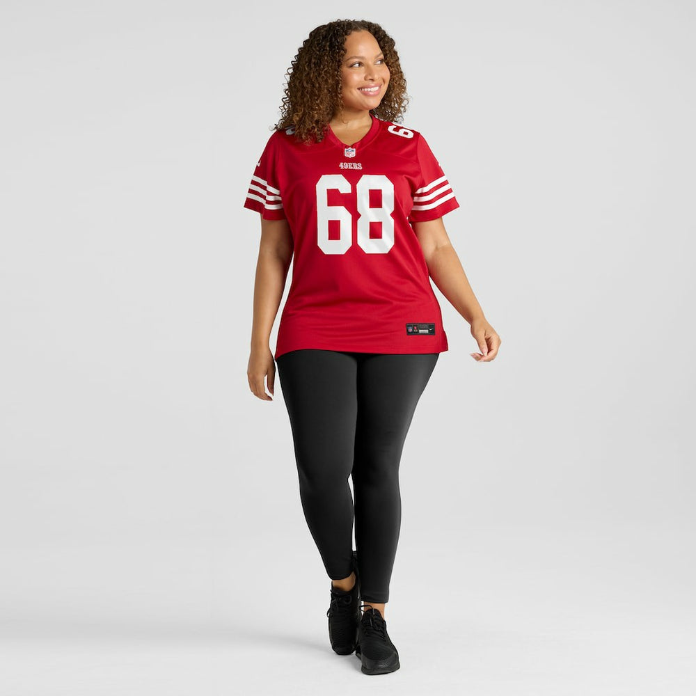 San Francisco 49ers Colton McKivitz  Women's Team Game Jersey | NFL New