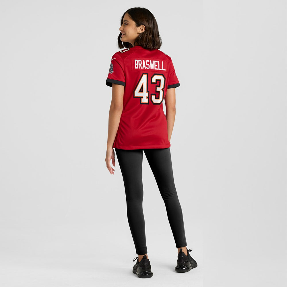 Tampa Bay Buccaneers Chris Braswell  Women's Team Game Jersey | NFL Hot