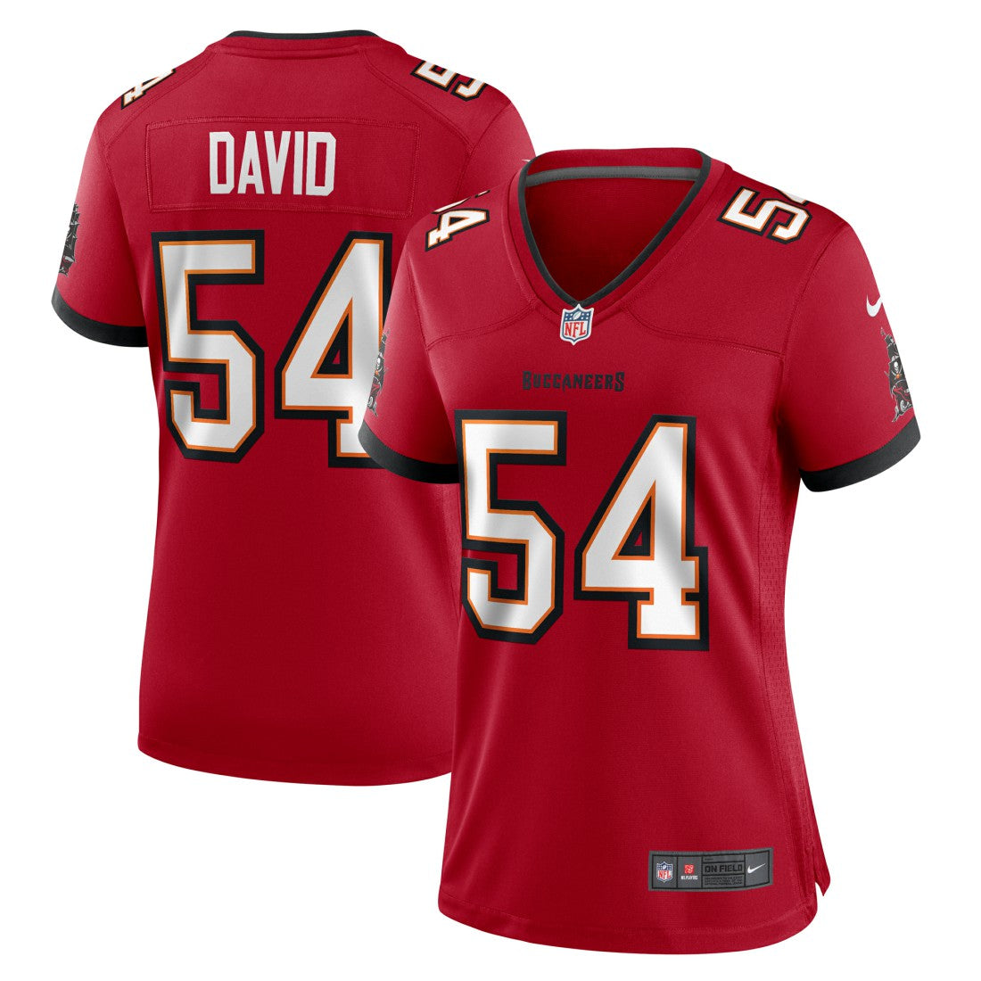 Tampa Bay Buccaneers Lavonte David  Women's Team Game Jersey | NFL New