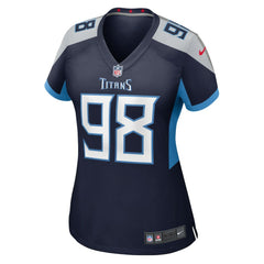 Tennessee Titans Jeffery Simmons  Women's Alternate Game Jersey | NFL Hot