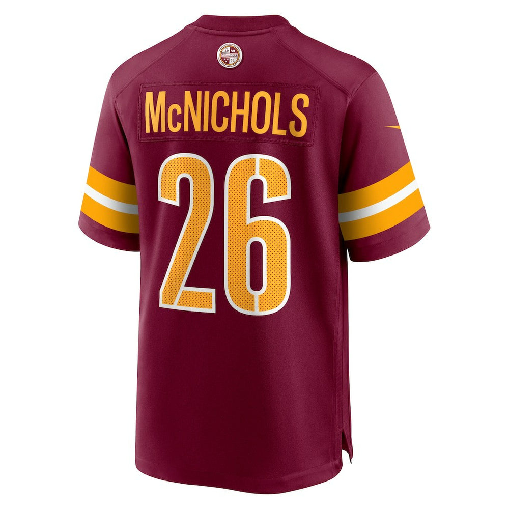 Washington Commanders Jeremy McNichols  Game Jersey | NFL On sale