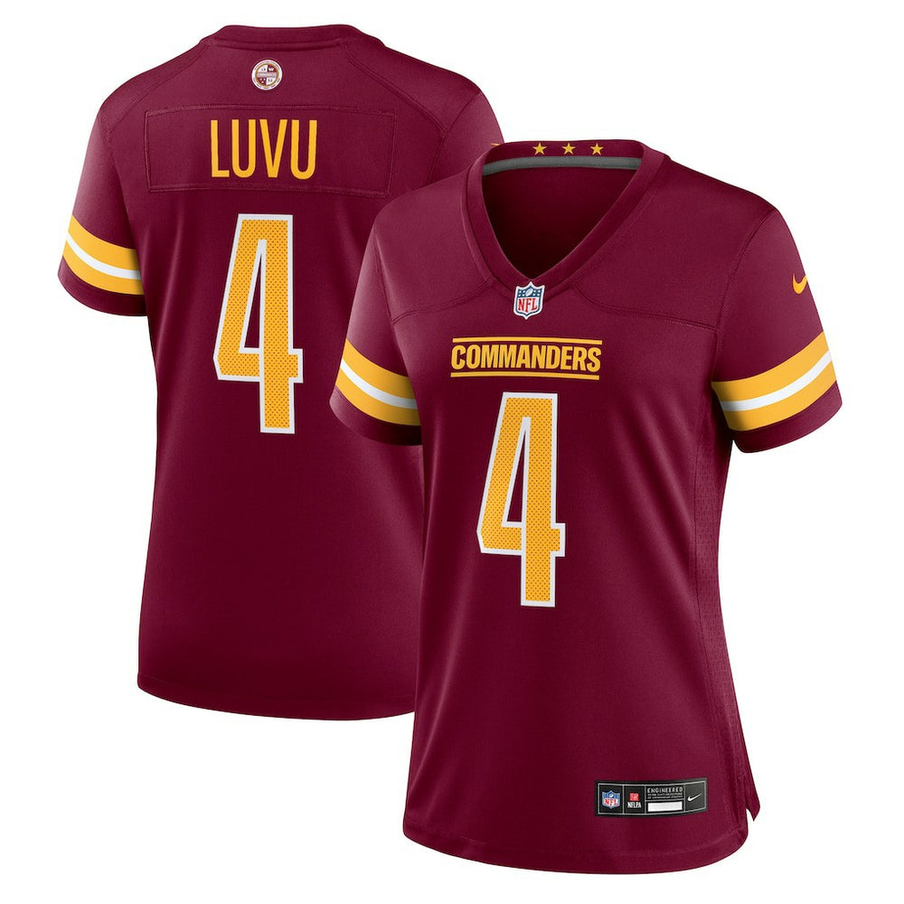 Washington Commanders Frankie Luvu  Women's Team Game Jersey | NFL Online