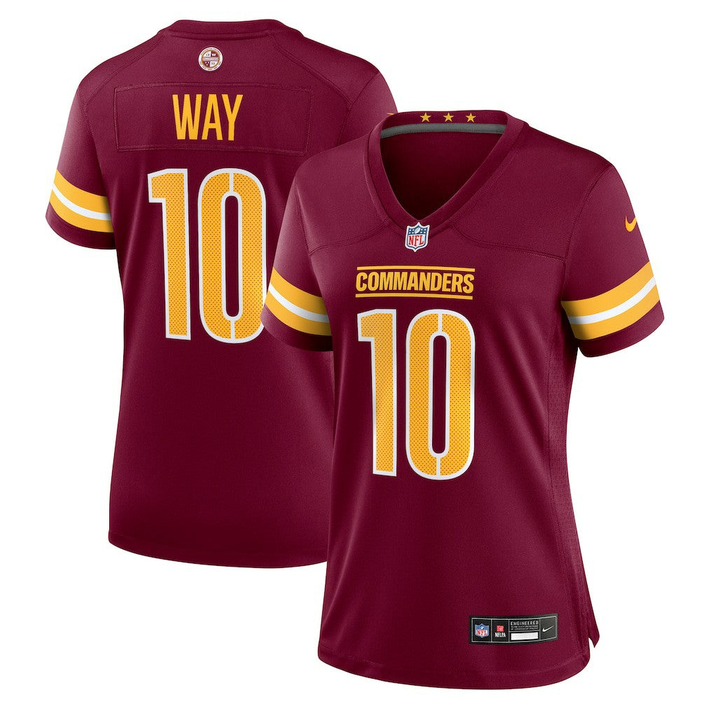 Washington Commanders Tress Way  Women's Team Game Jersey | NFL Online
