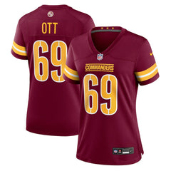Washington Commanders Tyler Ott  Women's Team Game Jersey | NFL Sale