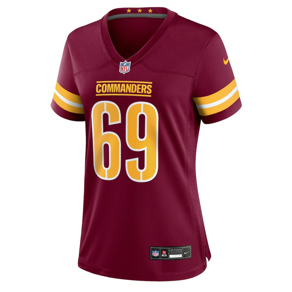Washington Commanders Tyler Ott  Women's Team Game Jersey | NFL Sale
