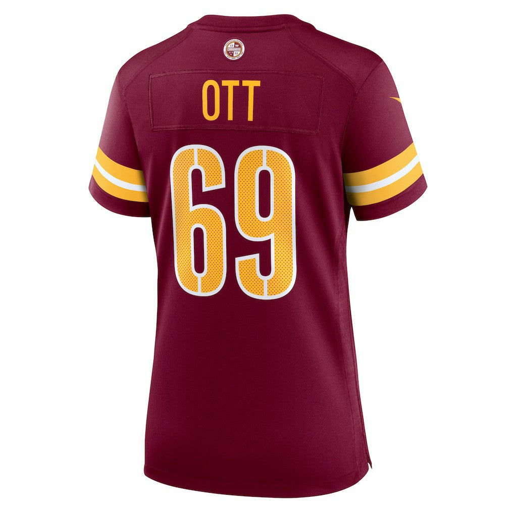 Washington Commanders Tyler Ott  Women's Team Game Jersey | NFL Sale