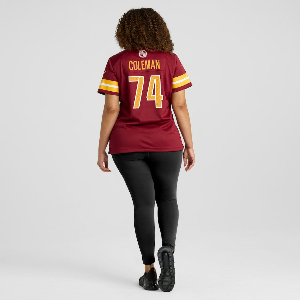 Washington Commanders Brandon Coleman  Women's Team Game Jersey | NFL New