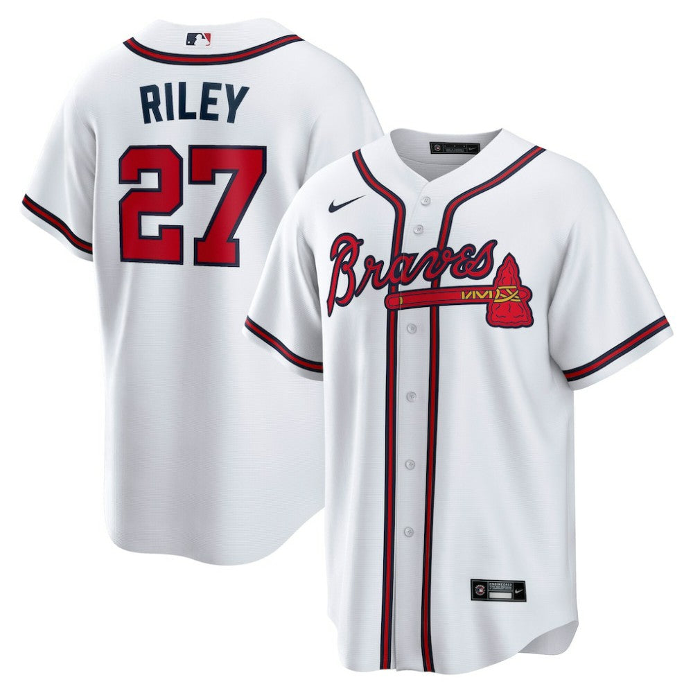 Austin Riley Atlanta Braves Nike Home Replica Player Jersey - MLB Jerseys