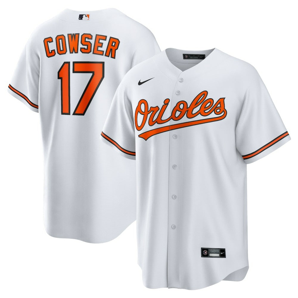 Colton Cowser Baltimore Orioles Nike Home Replica Jersey - MLB Jerseys