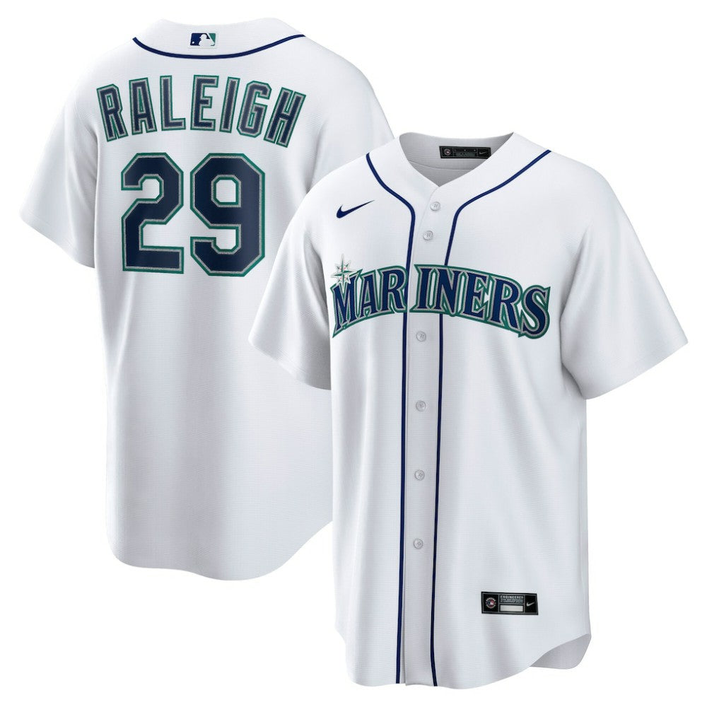 Cal Raleigh Seattle Mariners Nike Home Replica Player Jersey - MLB Jerseys