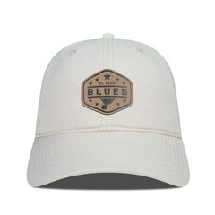St. Louis Blues Men's Levelwear Faux Leather Patch Unstructured Adjustable Hat -  NHL Hats