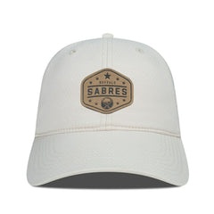 Buffalo Sabres Men's Levelwear Faux Leather Patch Unstructured Adjustable Hat -  NHL Hats