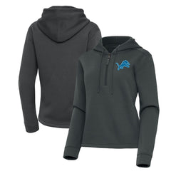 Detroit Lions Antigua Women's Contemporary Quarter-Zip Hoodie | NFL Near me