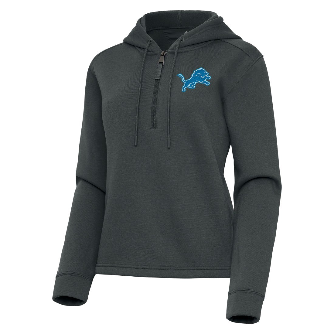 Detroit Lions Antigua Women's Contemporary Quarter-Zip Hoodie | NFL Near me