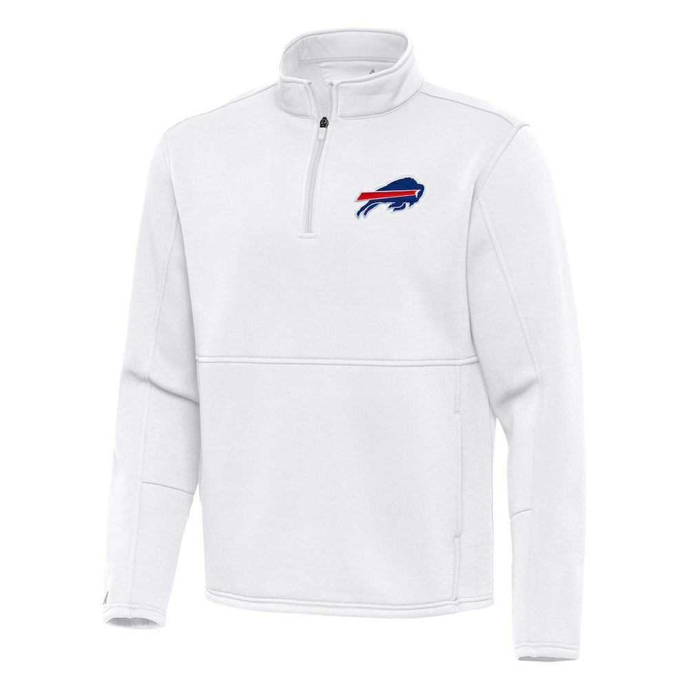 Buffalo Bills Antigua Twist Quarter-Zip Pullover Jacket | NFL Discount