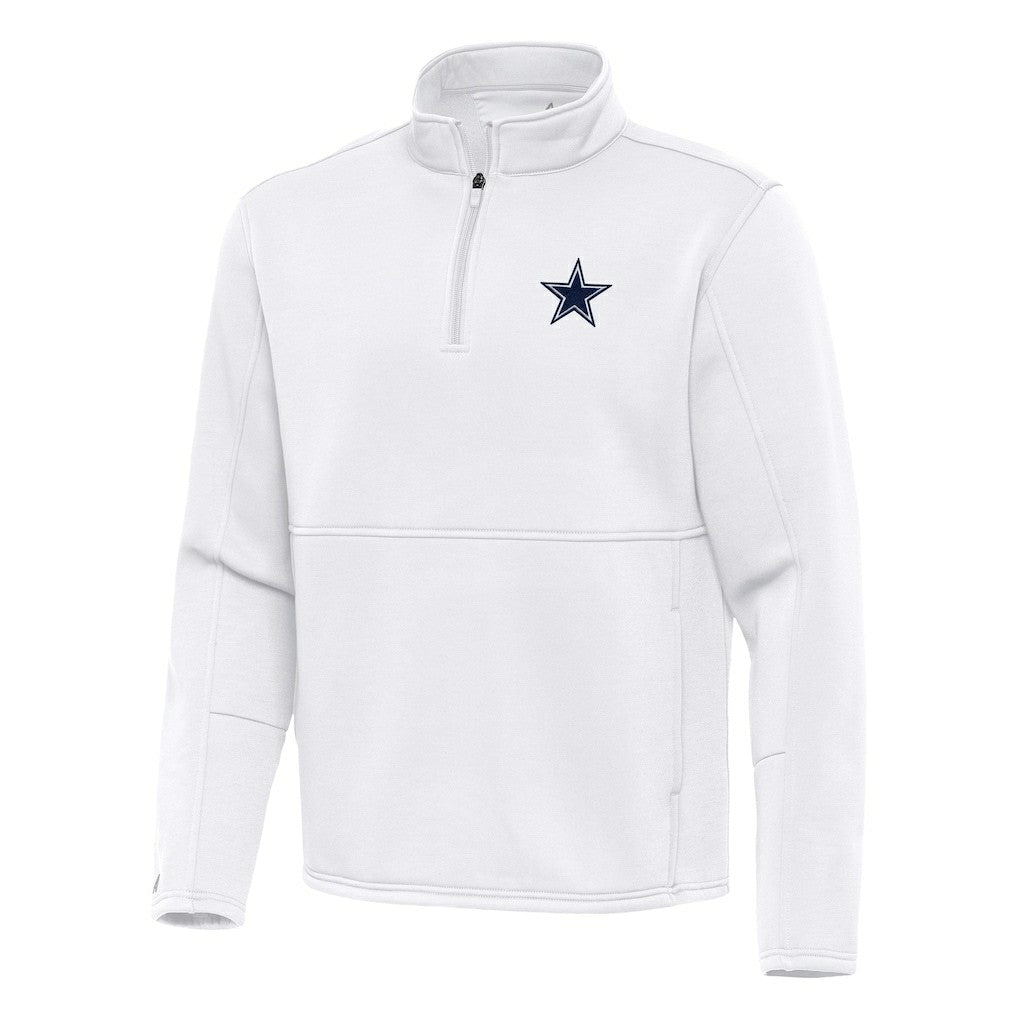 Dallas Cowboys Antigua Twist Quarter-Zip Pullover Jacket | NFL US