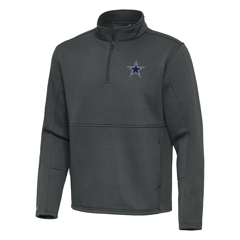 Dallas Cowboys Antigua Twist Quarter-Zip Pullover Jacket | NFL US