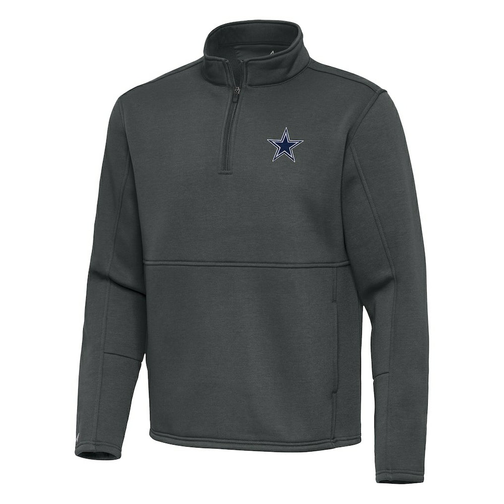 Dallas Cowboys Antigua Twist Quarter-Zip Pullover Jacket | NFL US