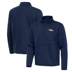 Denver Broncos Antigua Twist Quarter-Zip Pullover Jacket | NFL Near me