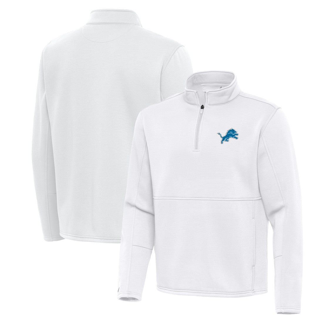 Detroit Lions Antigua Twist Quarter-Zip Pullover Jacket | NFL Hot