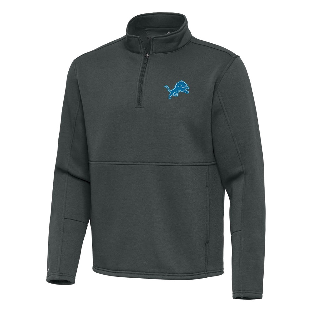 Detroit Lions Antigua Twist Quarter-Zip Pullover Jacket | NFL US