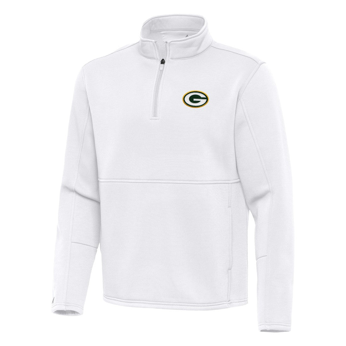 Green Bay Packers Antigua Twist Quarter-Zip Pullover Jacket | NFL Outlet