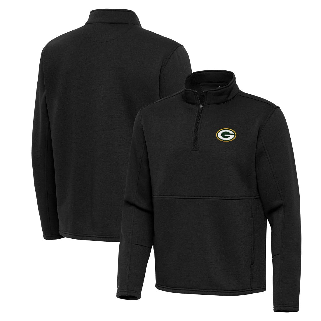 Green Bay Packers Antigua Twist Quarter-Zip Pullover Jacket | NFL Sale