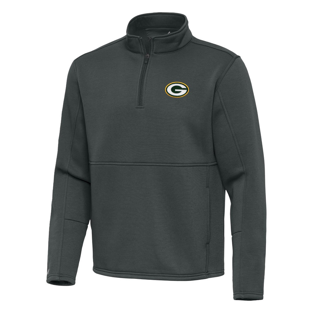 Green Bay Packers Antigua Twist Quarter-Zip Pullover Jacket | NFL Sale