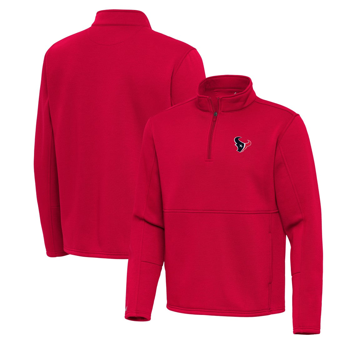 Houston Texans Antigua Twist Quarter-Zip Pullover Jacket | NFL Online