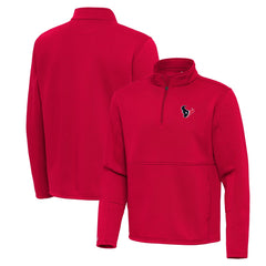 Houston Texans Antigua Twist Quarter-Zip Pullover Jacket | NFL Online