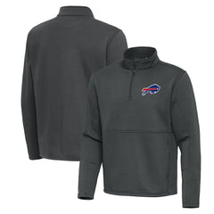 Buffalo Bills Antigua Twist Quarter-Zip Pullover Jacket | NFL New