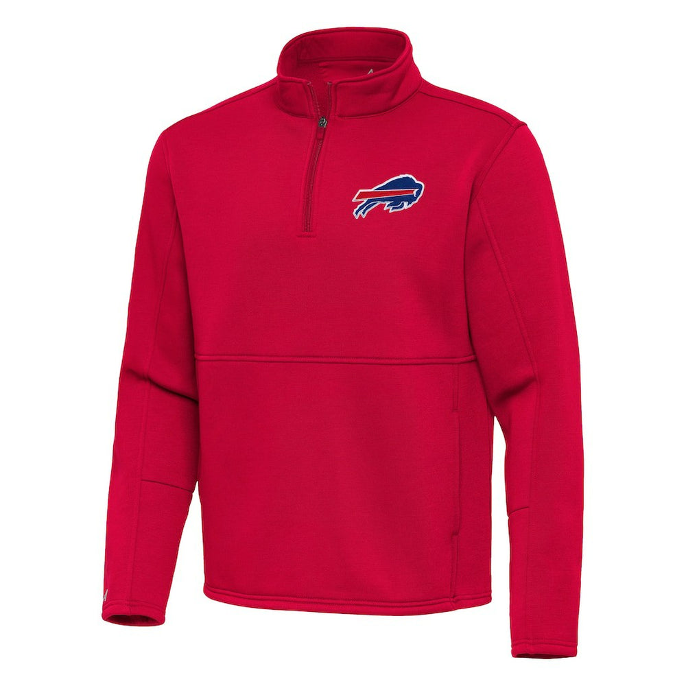 Buffalo Bills Antigua Twist Quarter-Zip Pullover Jacket | NFL Outlet