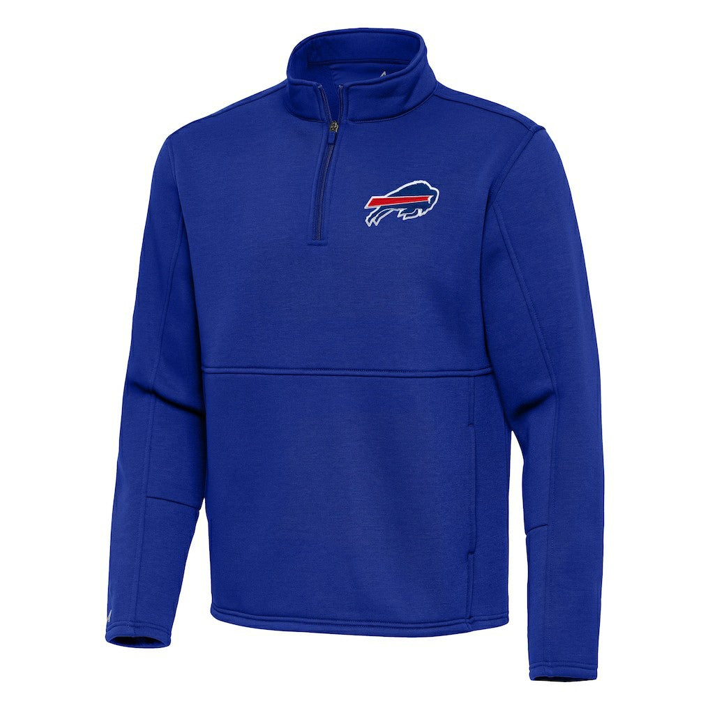 Buffalo Bills Antigua Twist Quarter-Zip Pullover Jacket | NFL New