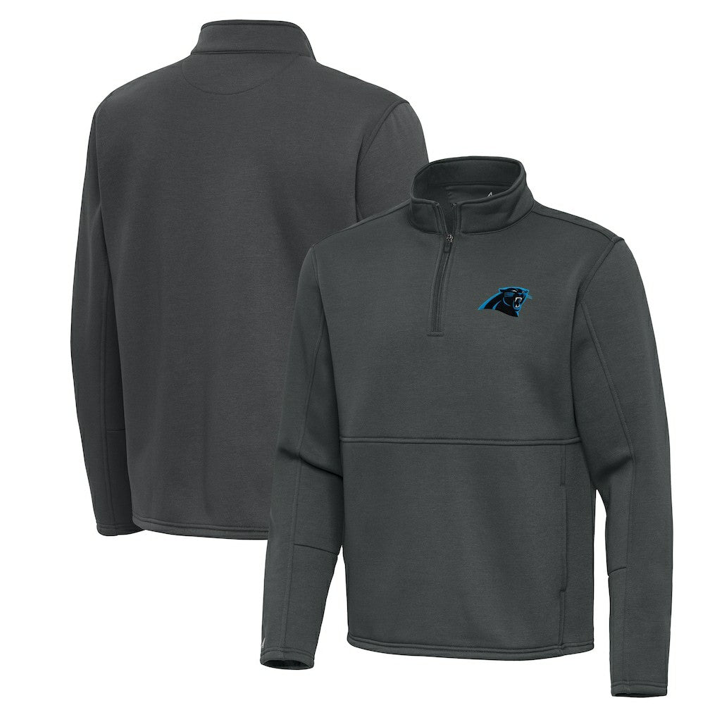 Carolina Panthers Antigua Twist Quarter-Zip Pullover Jacket | NFL Online