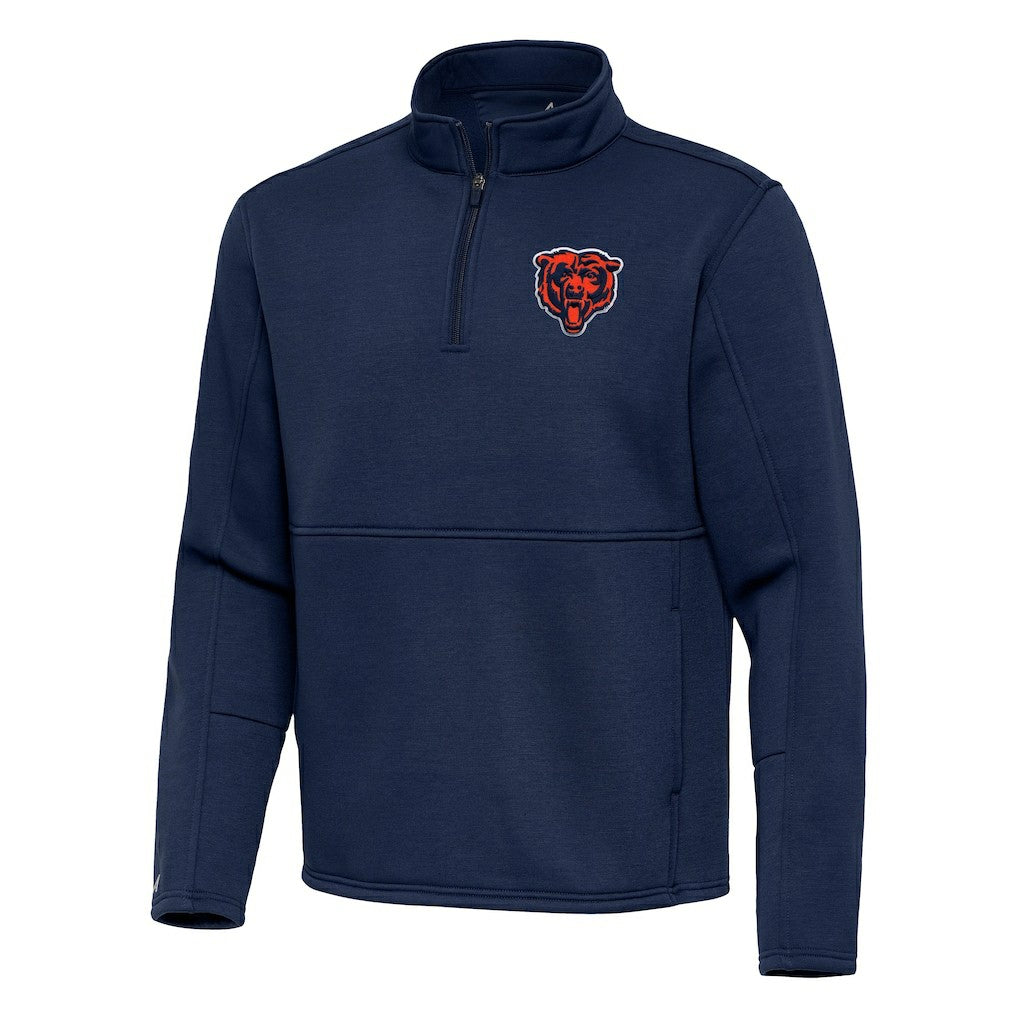 Chicago Bears Antigua Twist Quarter-Zip Pullover Jacket | NFL Sale