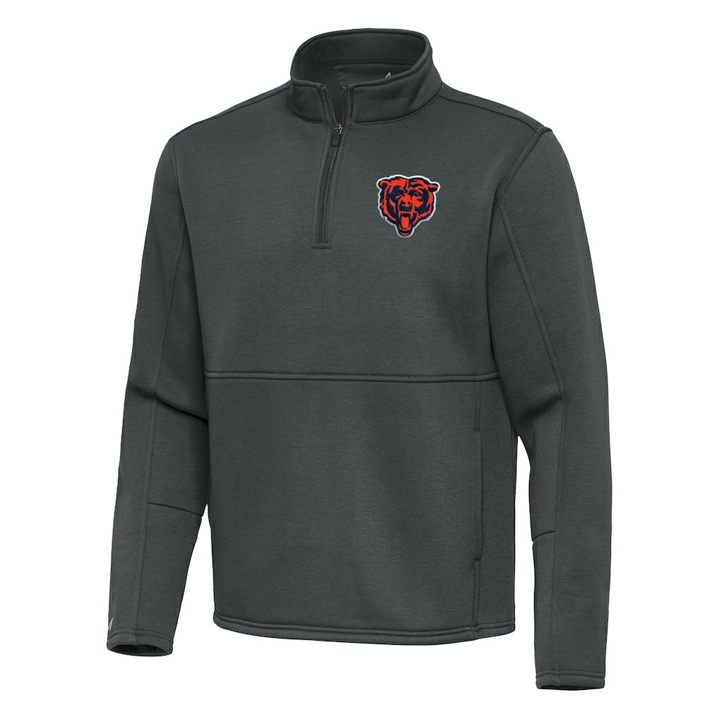 Chicago Bears Antigua Twist Quarter-Zip Pullover Jacket | NFL Discount