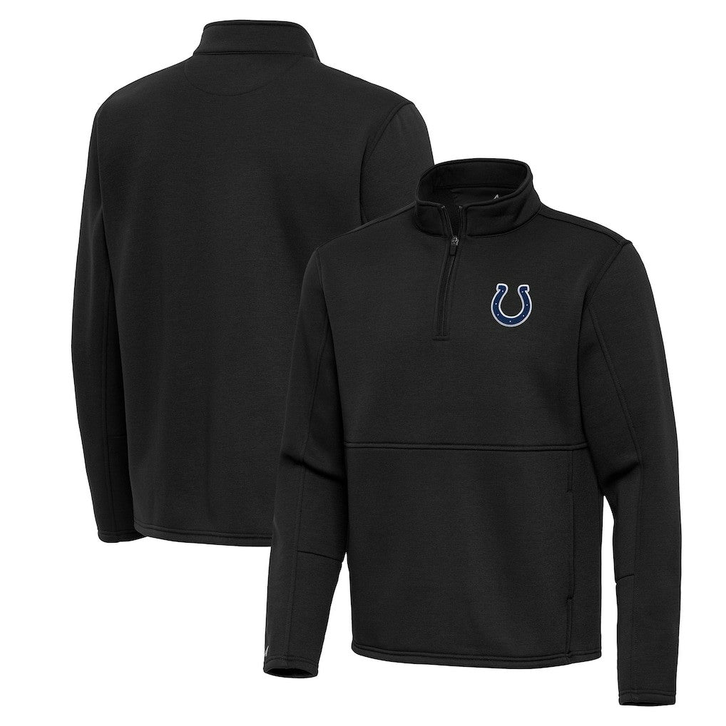 Indianapolis Colts Antigua Twist Quarter-Zip Pullover Jacket | NFL US