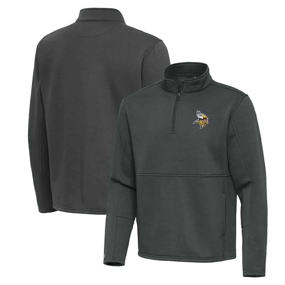 Minnesota Vikings Antigua Twist Quarter-Zip Pullover Jacket | NFL On sale
