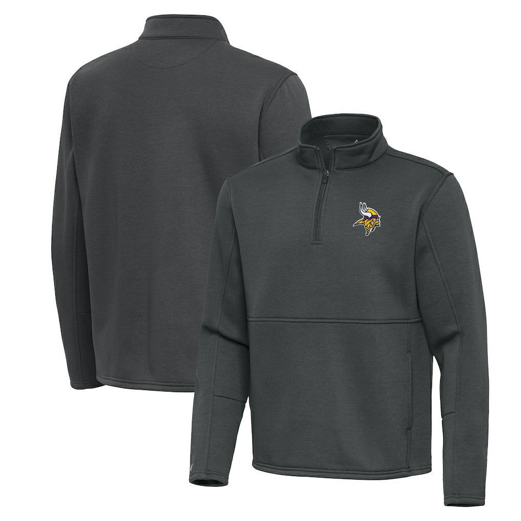 Minnesota Vikings Antigua Twist Quarter-Zip Pullover Jacket | NFL On sale